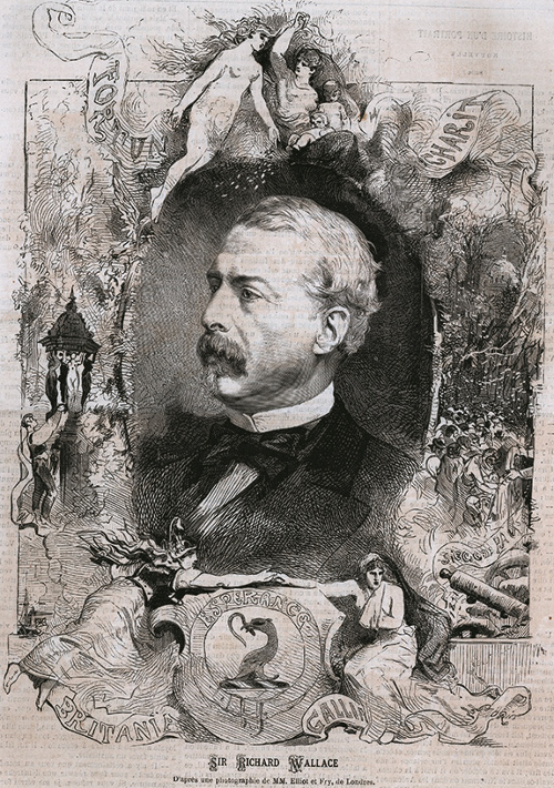 Picture of Richard Wallace published in L’Illustration in 1872 © The Wallace Collection