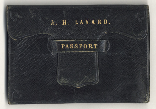 Austen Henry Layard’s passport (1) (LAY/1/4/8)