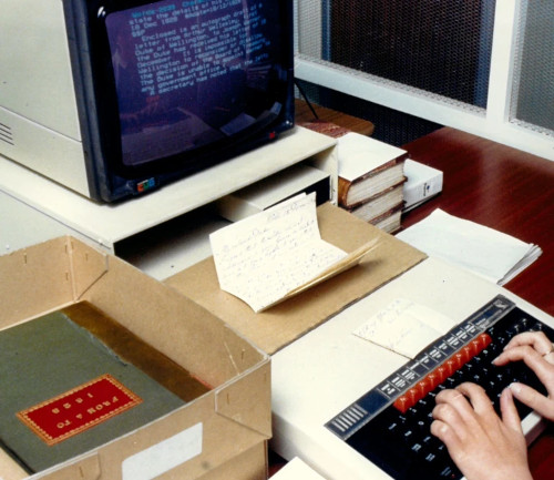 Cataloguing the Wellington Archive in the 1980s using BBC microcomputers.